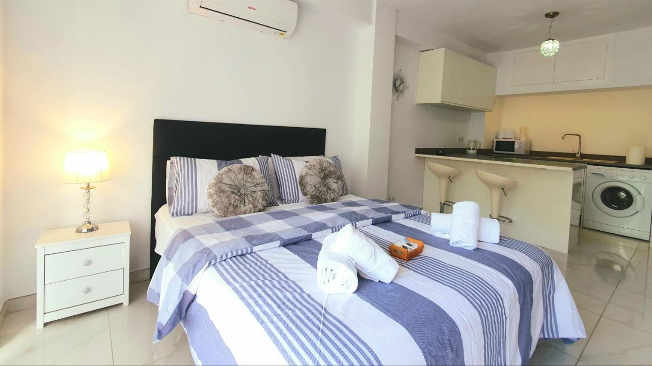 Modern Beach Studio Apartman Jávea Kültér fotó